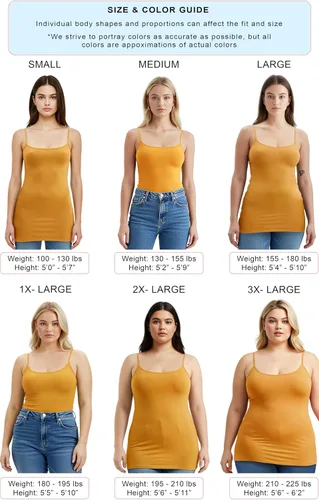 Miniatura 265 de Emmalise Camisola larga casual básica para mujer, con tirantes ajustables, top en capas