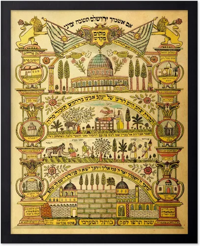Miniatura 64 de Poster Master Póster astrológico clásico, impresión de ciencia vintage, regalo para artistas, amigos, el antiguo zodiaco de Egipto, rueda