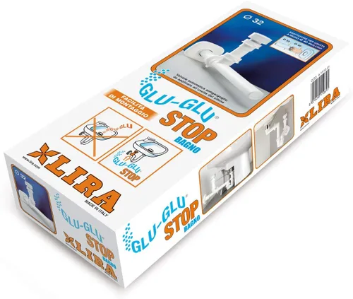 Miniatura 7 de lira LIA15100 GLU - Sifón de parada LIA151001, color blanco