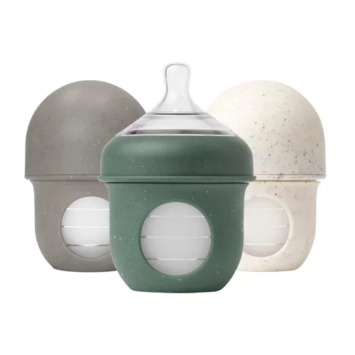 Miniatura 8 de Boon Nursh - Bolsa de silicona reutilizable para biberones - Pezón de flujo lento - Bolsa de silicona para biberones y pezón - Esenciales