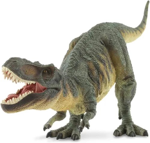 CollectA Prehistoric Life Tyrannosaurus Rex Deluxe - Figura de dinosaurio a escala 1:40, modelo aprobado por paleontólogos