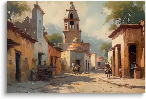 Miniatura 9 de SKYSUKEY Impresión artística mexicana retro para oficina, póster de arte latino, citas inspiradoras en español, decoración de pared, arte de pared