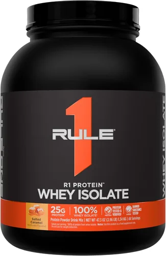 Miniatura 66 de Rule 1 R1 Proteína de suero aislada - con 25g de proteína y 6g de BCAA exclusivamente de fuentes aisladas e hidrolizadas para la recuperación