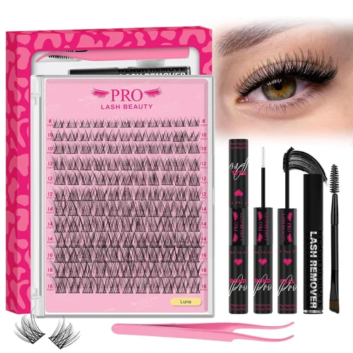 Miniatura 11 de Extensiones de pestañas postizas en abanico 6D-D-0.10-0.50 pulgadas, extensiones de pestañas postizas de volumen con tallo largo .07 .10, abanicos