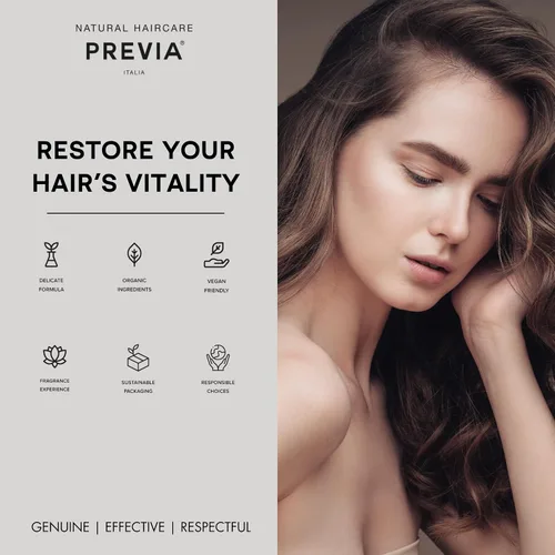 Miniatura 5 de PREVIA Extra Life - The Virtuous Scalp Ritual Calming Shampoo Calmante para cuero cabelludo sensible Extractos orgánicos de caléndula