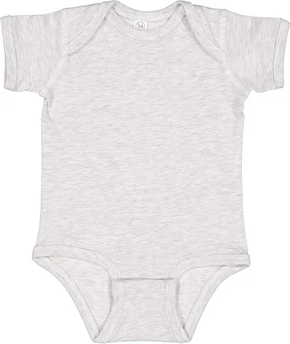 Miniatura 45 de RABBIT SKINS, Body de manga corta de jersey fino suave para bebé