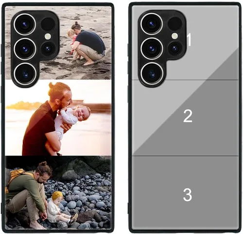 Miniatura 125 de Funda de teléfono personalizada para Samsung Galaxy S22+ / S22 Plus 5G, funda de TPU suave de vidrio templado antiarañazos personalizada con foto