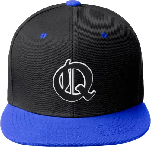 Miniatura 1333 de Daxton Gorra clásica con visera de billete plano con letras del alfabeto inglés antiguo de la A a la Z