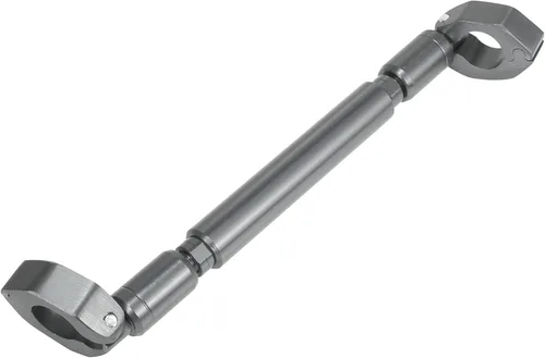 Miniatura 5 de Motoforti 1 Unidades universal 0.866 in aleación de aluminio tono titanio motocicleta equilibrio barra transversal manillar moto reforzar palanca