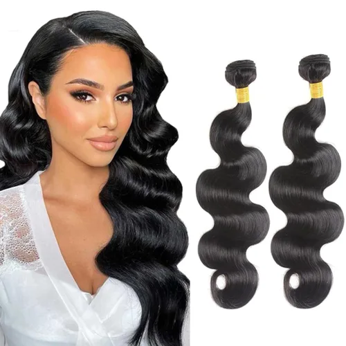 Miniatura 9 de Extensiones de cabello humano 12A ombré, ondulado, 4 paquetes cortos de 8, 8, 8, 8 pulgadas, extensiones de cabello virgen brasileño 100% sin