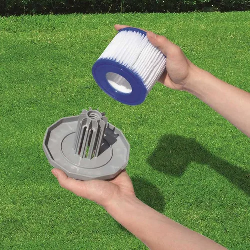 Miniatura 5 de Bestway Bomba de filtro ligera tipo VI de repuesto para hidromasaje inflable SaluSpa (paquete de 24)