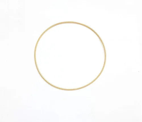 Miniatura 3 de Gold Guitar String Coil Bracelets Stack Stainless Steel Set Layered Thin