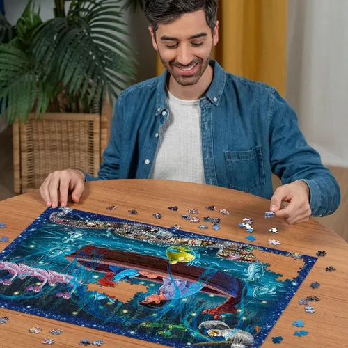 Miniatura 3 de Ravensburger Disney 12000319 - Rompecabezas de 1000 piezas para adultos, edición coleccionista, fabricado en Alemania, cada pieza encaja