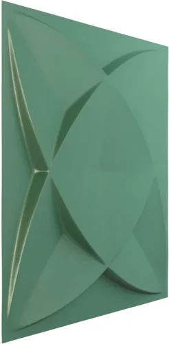 Miniatura 2 de Ekena Millwork Swindon EnduraWall Panel decorativo de pared 3D de 11 7/8 pulgadas de ancho x 11 7/8 pulgadas de alto, fiebre del oro