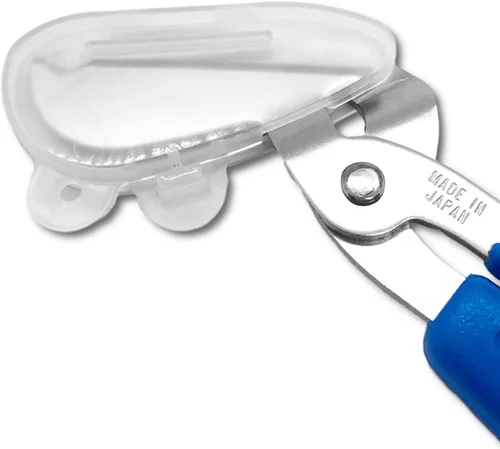 Miniatura 6 de CANARY Tijeras de botella de plástico 6.3 "Tijeras artesanales para botella de agua, contenedor de plástico, hechas en Japón