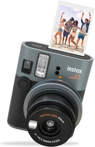 Miniatura 2 de Fujifilm Cámara instantánea Instax Mini 41 + 20 impresiones + funda para cámara + álbum y paño de microfibra de calidad para fotos
