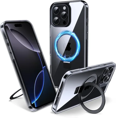 Miniatura 59 de Funda magnética para iPhone Air – [Soporte invisible integrado] [Compatible con MagSafe] [Protección contra caídas de grado militar] Cubierta