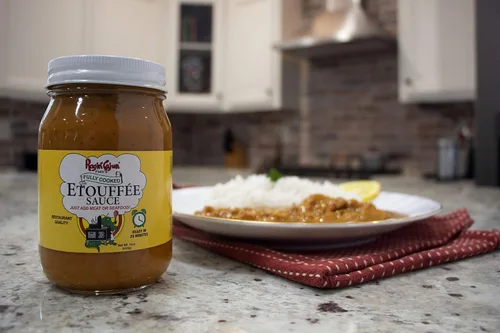 Miniatura 6 de Salsa Etouffee cajún Rajun, 16 onzas