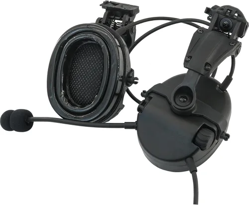 Miniatura 2 de Auriculares electrónicos de protección de oído con cancelación de ruido para cascos de carril ARC, caza