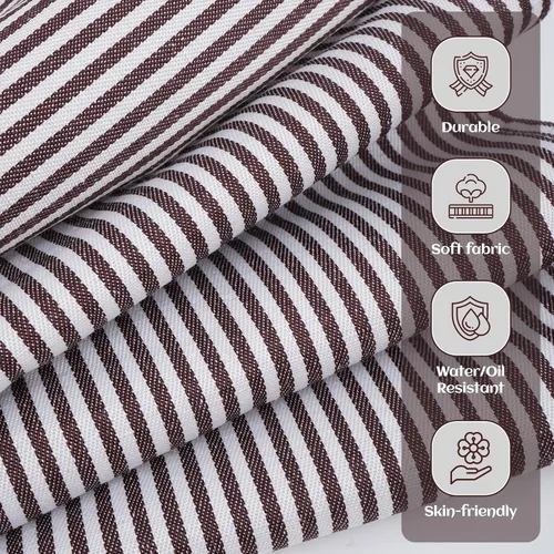 Miniatura 3 de Serrenf Paquete de 2 delantales, delantales de cocina de cocina, delantal ajustable con 2 bolsillos para hombres y mujeres, delantal de chef