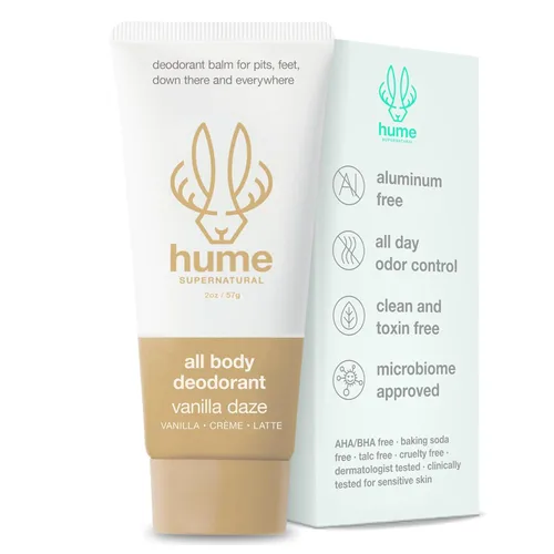 Miniatura 9 de Hume Supernatural Bálsamo invisible para todo el cuerpo, protección de cuerpo completo, sin aluminio, sin bicarbonato de sodio, control de olores