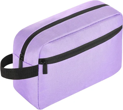 Miniatura 19 de Icramsy Neceser de viaje para mujeres y hombres, bolsa de cosméticos colgante, accesorios de viaje para mujeres y hombres, Negro, Moderno