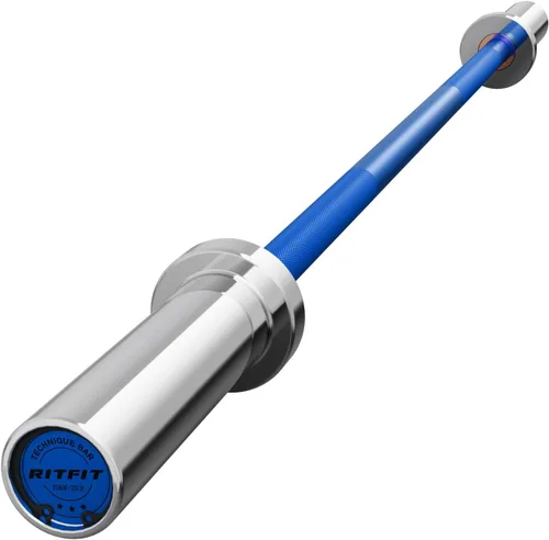 Miniatura 19 de RITFIT Olympic Barbell 4ft/6ft - 2 Inch Weight Bar for Strength Training, Weightlifting, Squat, Deadlift, Bench Press, Curl, Overhead Press