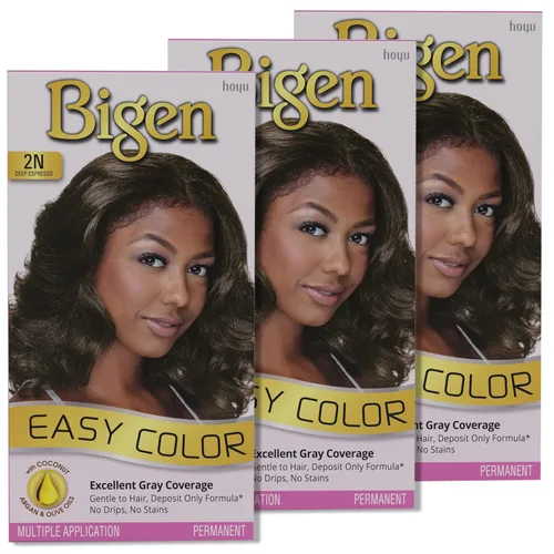 Miniatura 8 de 3RA Bigen Easy Color para Mujer Castaño Intenso - Nueva fórmula - Paquete de 3