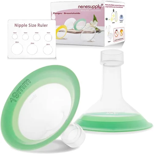 Miniatura 18 de Nenesupply Brida suave de 19mm compatible con piezas de extractor de leche Medela, repuesto de brida de 19mm para accesorios Medela compatibles