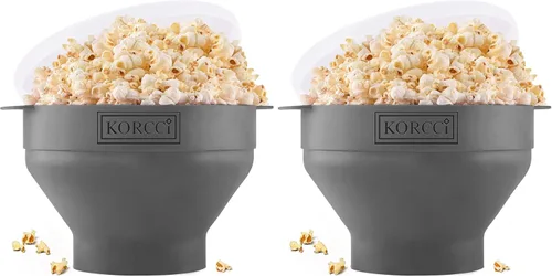 Miniatura 12 de El Original Korcci Palomitero de Silicona para Microondas, Palomitero para Microondas, Tazón Plegable para Hacer Palomitas en Microondas, No Azul