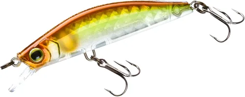 Miniatura 9 de YO-ZURI 3DR-X Señuelo Minnow Plano Pesado Hundible Prisma plateado negro