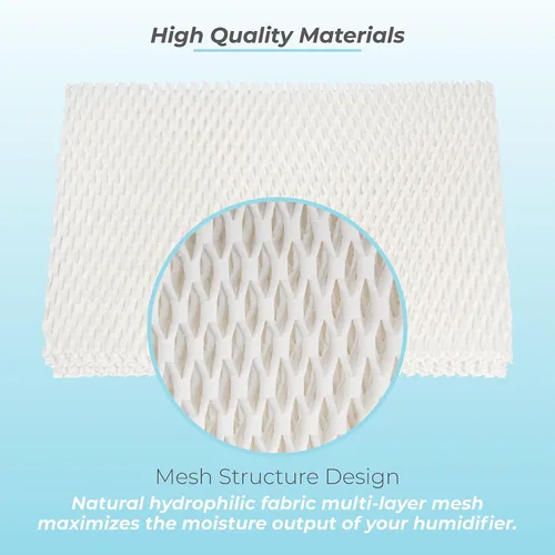 Miniatura 3 de ANTOBLE Paquete de 4 filtros de repuesto de mecha para humidificador MD1-0034 compatibles con humidificadores evaporativos Vornado EVAP2, EVAP40