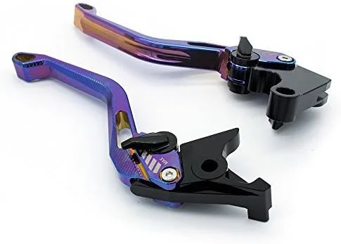 Miniatura 3 de FXCNC Palancas de embrague de freno 5D para YFM700 Raptor 700R 2000-2006, Banshee 350 YFZ350 2002-2008, Wolverine 350 YFM350FX 2002-2005, Blaster
