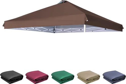Miniatura 19 de SCOCANOPY Parte superior de repuesto con ventilación de aire para marco de toldo de 10x10, SOLO cubierta de toldo, (Turquesa)