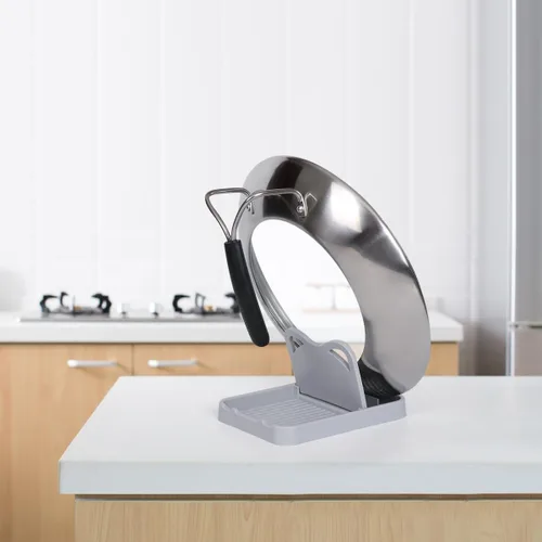 Miniatura 7 de Soporte para utensilios de plástico para cucharas, sin BPA, soporte para cuchara de cocina para gatos, para cucharas, tapas de olla, espátulas