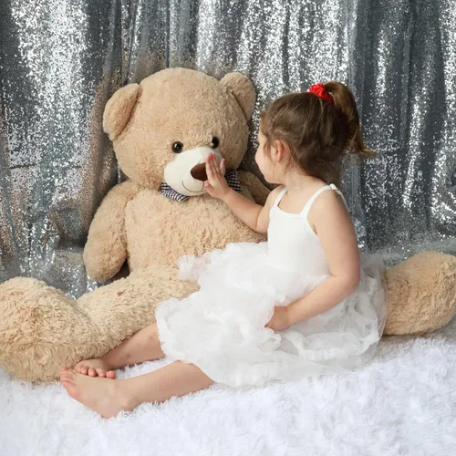Miniatura 4 de Toys Studio - Oso de peluche gigante Misscindy para tu novia o para niños y niñas (47 pulgadas)