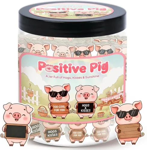 Miniatura 31 de Tarro de Manzanas Positivo con 60 Tarjetas de Afirmación Diaria, Regalo de Apoyo Emocional de Manzanas, Tarjetas de Manzanas, Regalos Divertidos