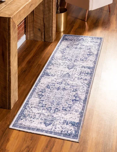 Miniatura 45 de Unique Loom Renaissance Collection - Alfombra rectangular de 2 x 3 pies 1 pulgada, color azul y verde