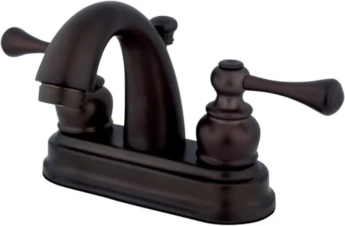 Miniatura 3 de Kingston Brass KB5612BL - Grifo de lavabo vintage de 4 pulgadas, latón pulido