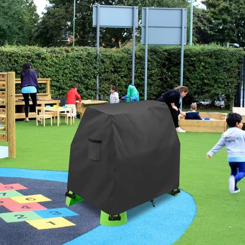 Miniatura 7 de Cubierta para mesa de agua para niños, resistente al aire libre, 600D, impermeable, anti-UV, a prueba de polvo, para niños, compatible con Step2