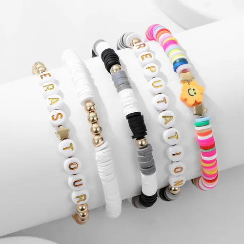 Miniatura 3 de AIMADE Taylor Album Inspired - Juego de pulseras bohemias en capas, pulseras de amistad, regalos de joyería para mujeres y niñas