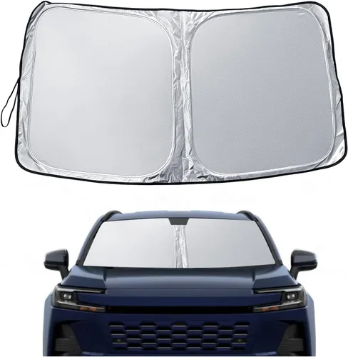 Miniatura 20 de SXCY Parasol para parabrisas Kia NIRO 2023-2026, accesorios 2021-2024 2025 2026 NIRO EV 2023-2026, 2023-2025, 2026, parasol plegable para rayos UV