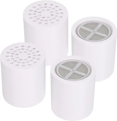 Miniatura 8 de Cartucho de repuesto de filtro de ducha de 15 etapas, filtro de ducha universal de alto rendimiento para agua dura, elimina cloro y sustancias