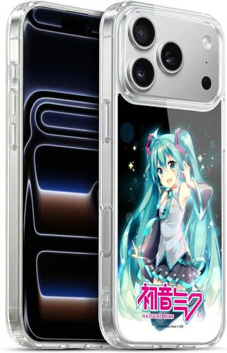 Miniatura 229 de Head Case Designs Licencia Oficial Hatsune Miku Gráficos Lindos Carcasa de Gel [Protección de Grado Militar] Compatible con Apple iPhone 7