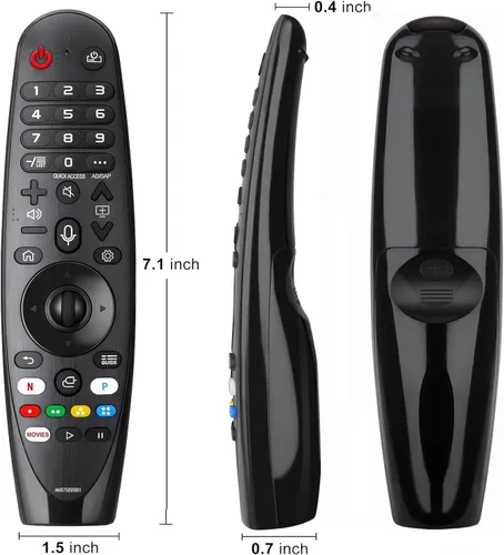 Miniatura 9 de Control remoto de repuesto para LG Magic Smart TV (sin voz ni puntero), compatible con AKB75855501 LG Smart TV LCD/LED/OLED/QNED/NanoCell/4K