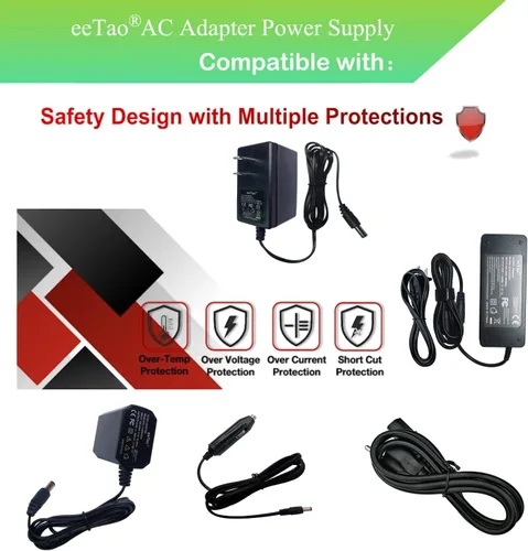 Miniatura 2 de Cargador adaptador de 42 V 2 A CA/CC compatible con Macwheel Segway Hiboy iScooter Gotrax Jetson Tomoloo Gyroor YADEA Bird Aventon Okai 36V batería