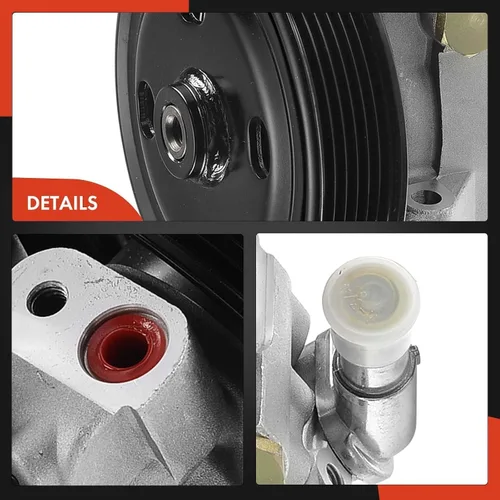 Miniatura 8 de A-Premium Bomba de dirección asistida, con polea, compatible con Land Rover Freelander 2 2006-2014, V6 2.5L, repuesto # LR006462 LR005658