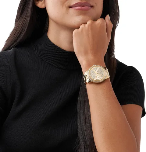 Miniatura 5 de Reloj Ritz de acero inoxidable para mujer de Michael Kors con cristal Topring