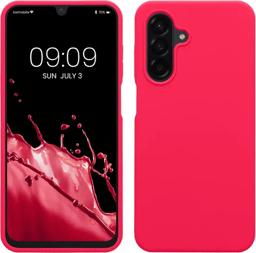 Miniatura 267 de kwmobile Funda Compatible con Samsung Galaxy A14 5G - Funda de teléfono de TPU y silicona con acabado suave - Verde Lima