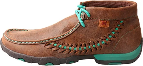 Miniatura 3 de Twisted X Chukka - Mocasines de conducción para mujer